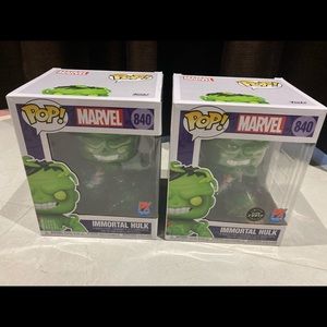 Funko Pop! Marvel Super Heroes: The Immortal Hulk 6 GITD Chase & Non Chase #840